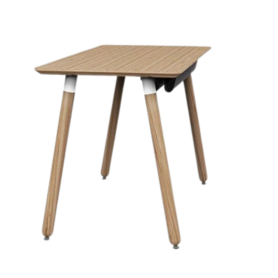 Bamboo and Laminate Office Desk