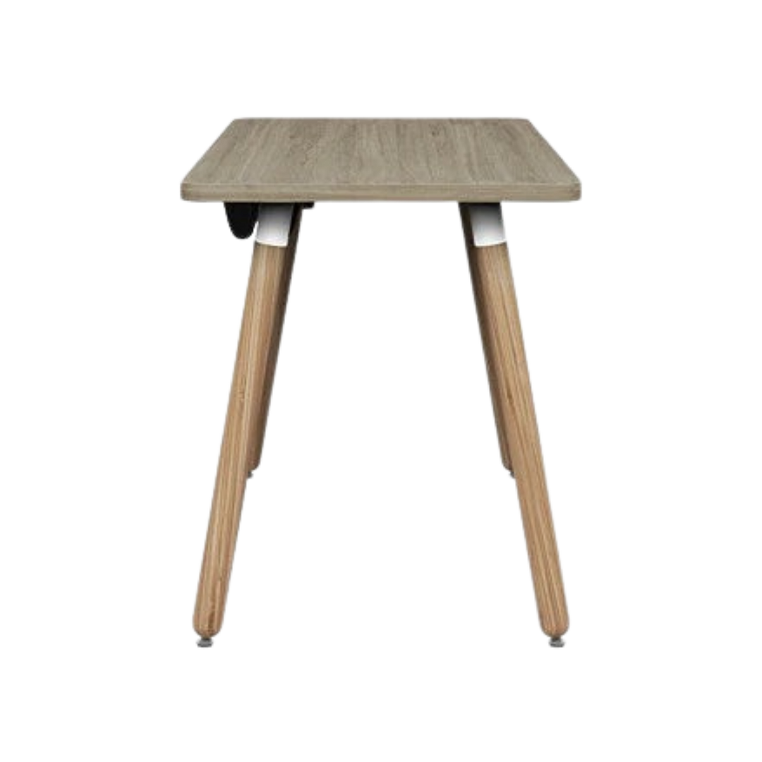 Bamboo and Laminate Office Desk
