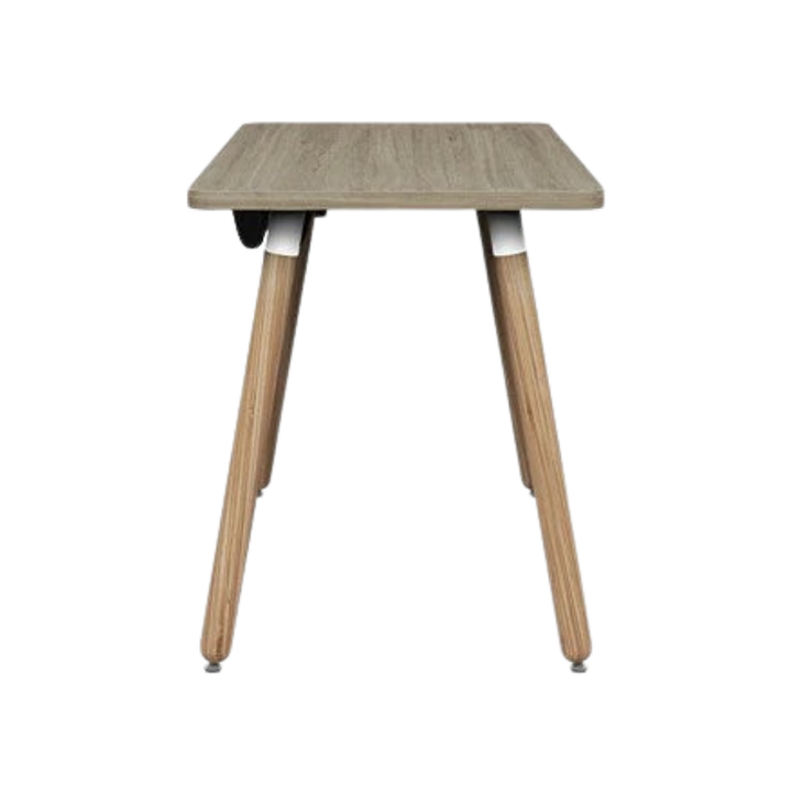 Bamboo and Laminate Office Desk