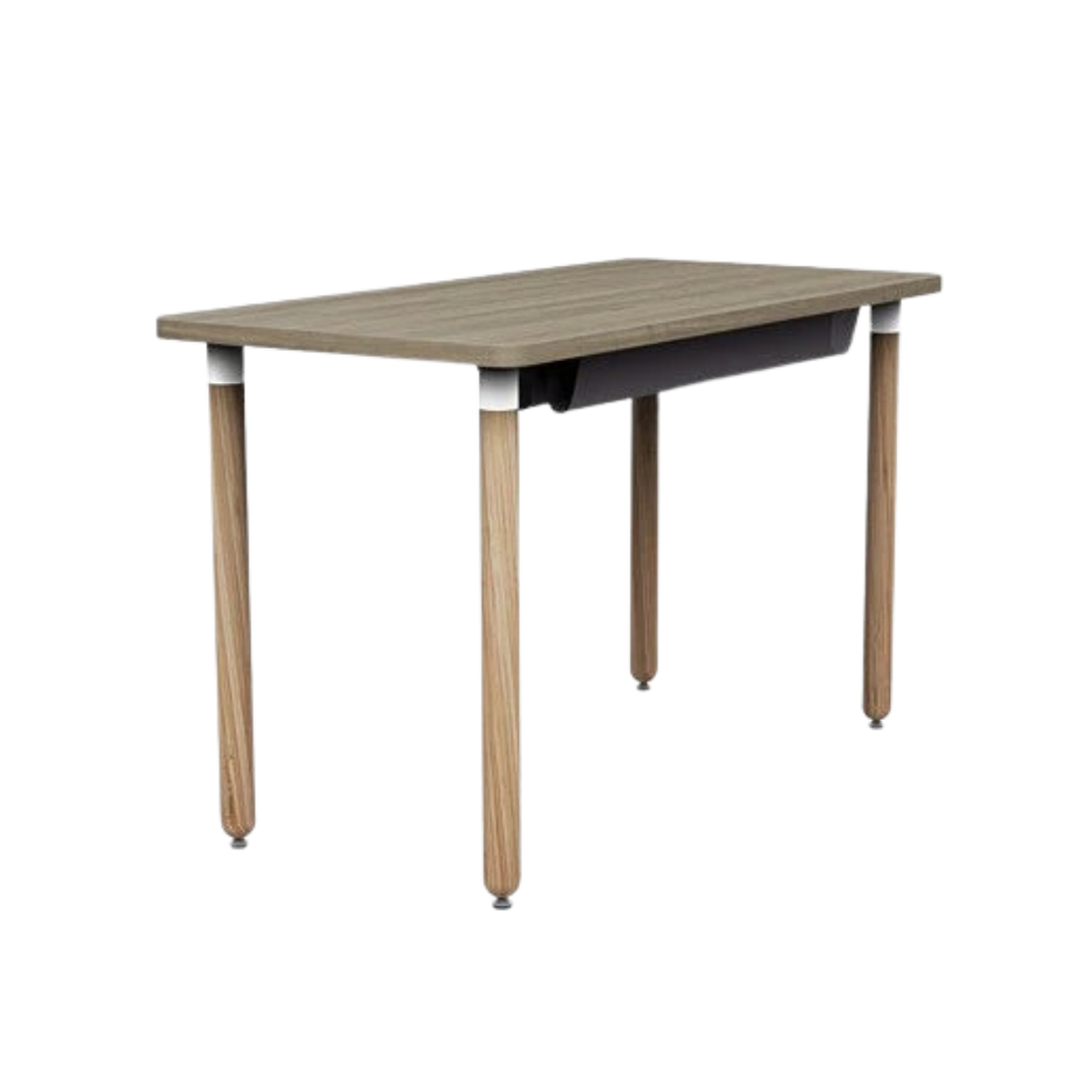 Bamboo and Laminate Office Desk
