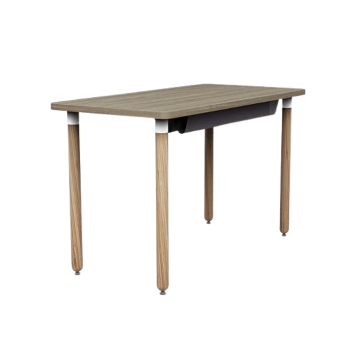 Bamboo and Laminate Office Desk