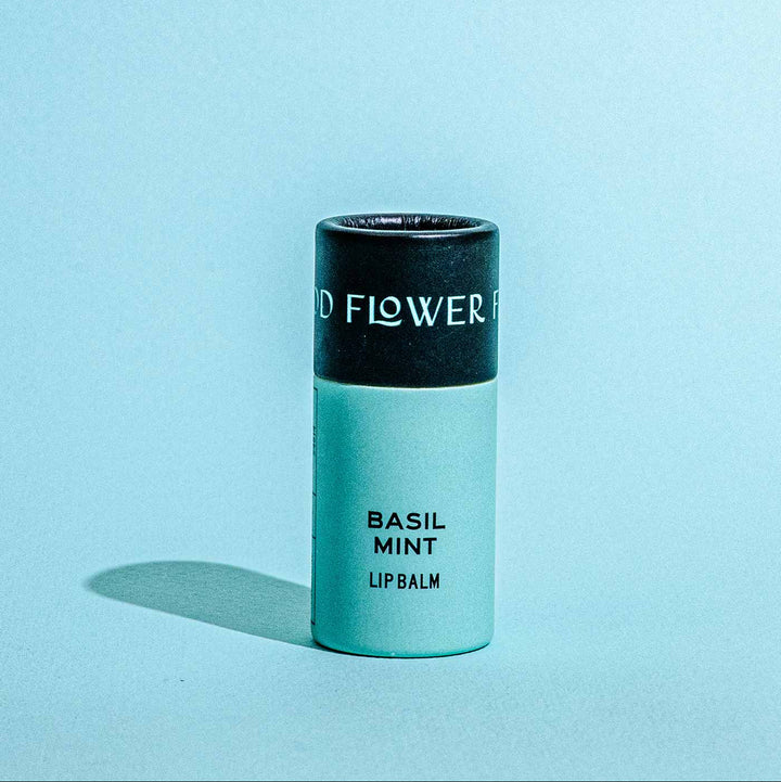 Organic Basil &amp; Peppermint Lip Balm, 0.30 oz.