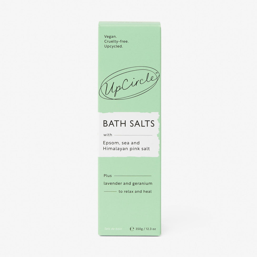 Upcycled Rose Petal Triple Salt Bath Soak