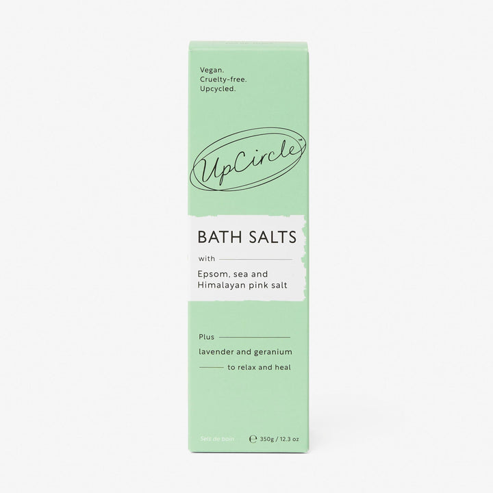 Upcycled Rose Petal Triple Salt Bath Soak
