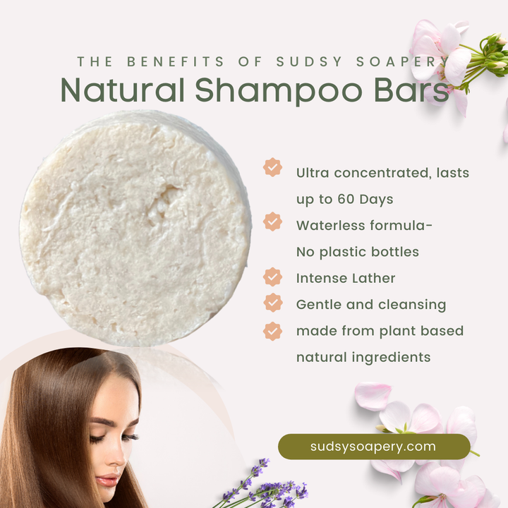Handcrafted Shea &amp; Silk Volumizing Bar Shampoo