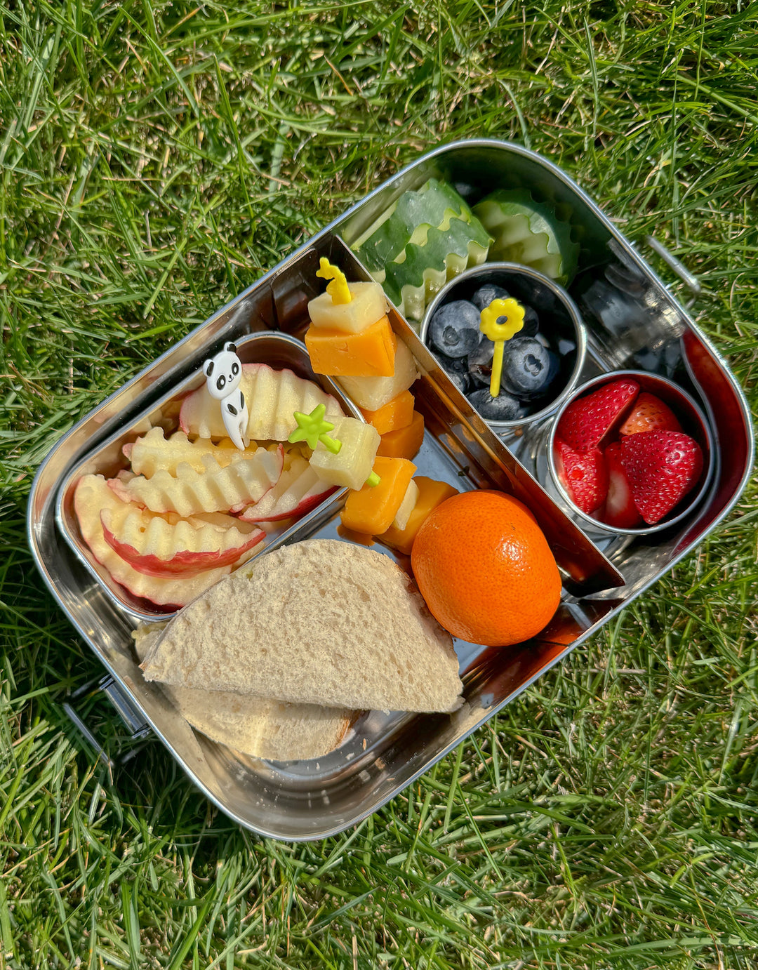 Leakproof Stainless Steel Bento Box, 47 oz.