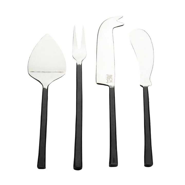 Black Handle Steel Cheese Tool Set