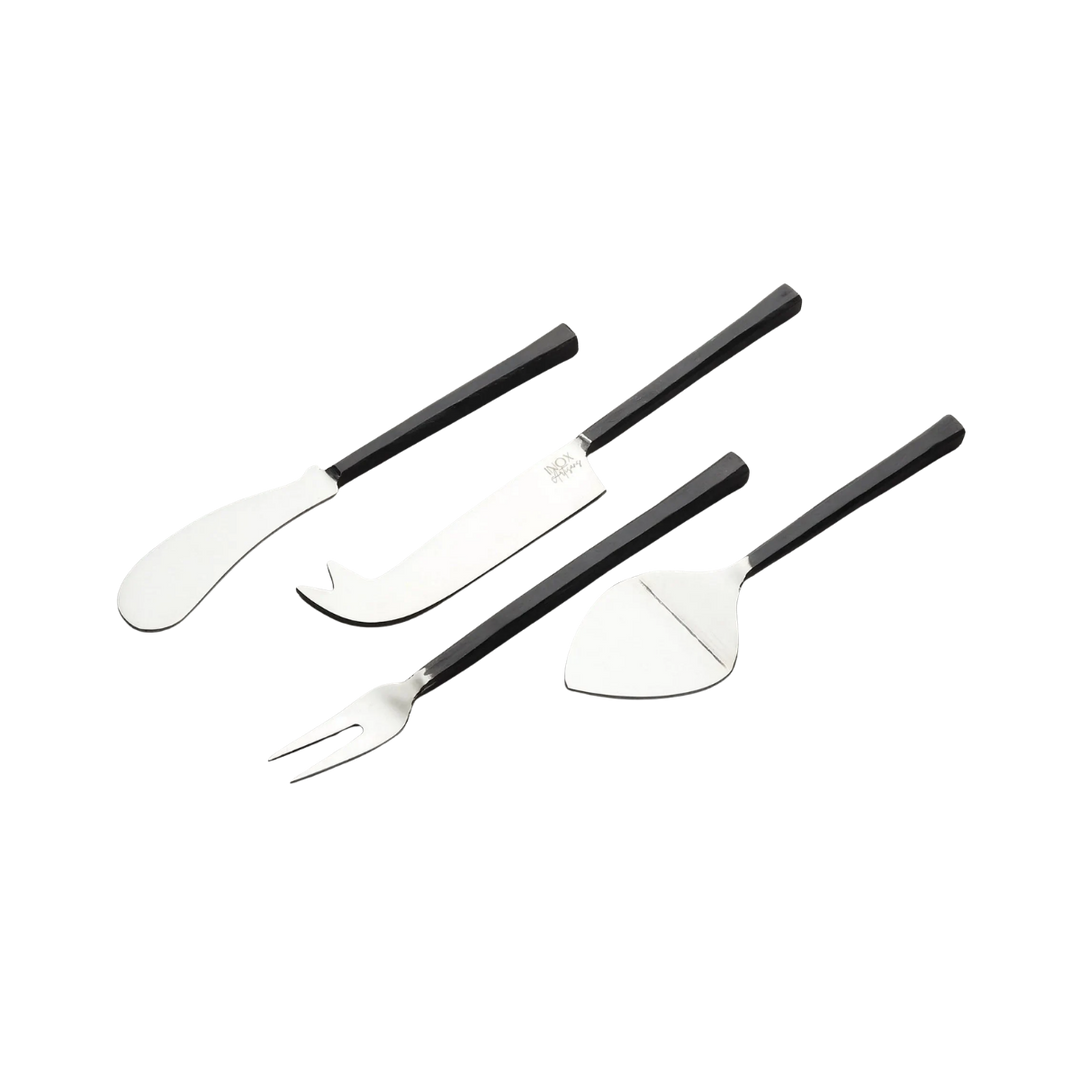 Black Handle Steel Cheese Tool Set