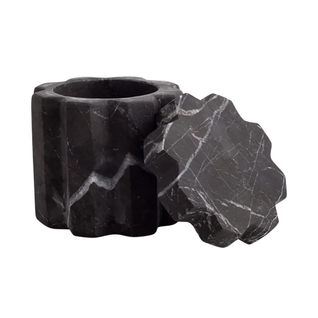 Black Marble Tauro Container