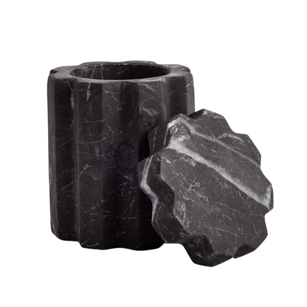 Black Marble Tauro Container