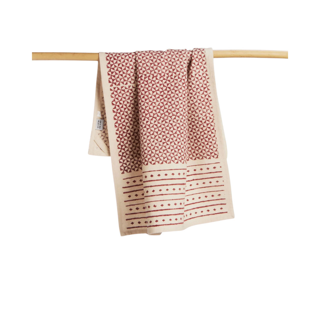 Block Print Kitchen Towel Set