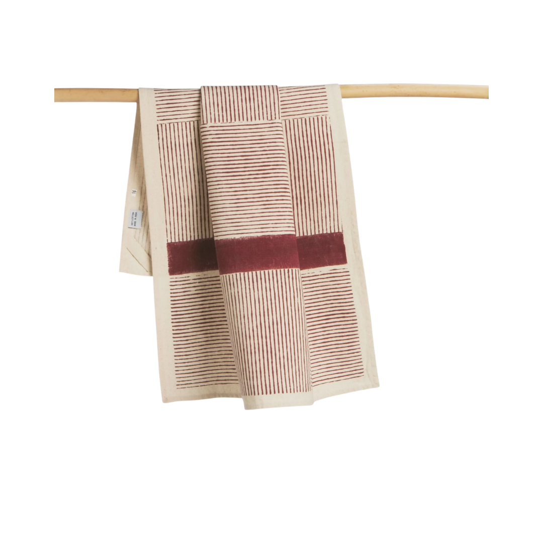 Block Print Kitchen Towel Set