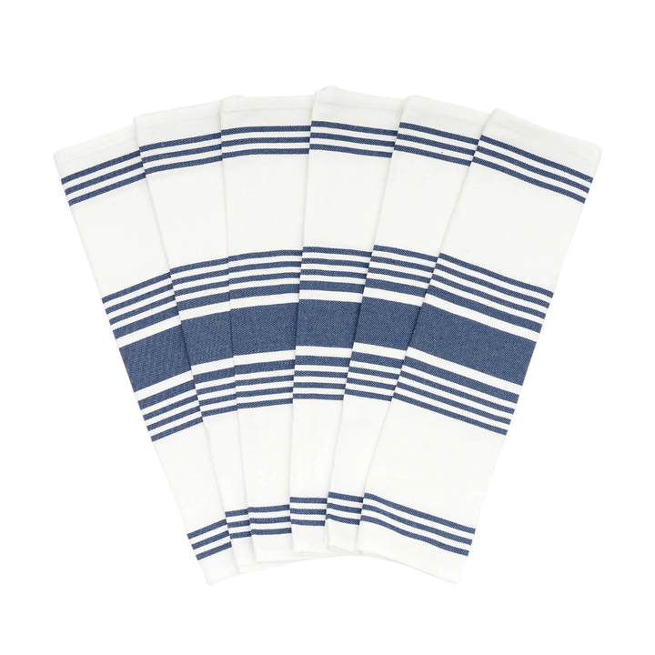 Striped Cotton Kitchen Towel Set