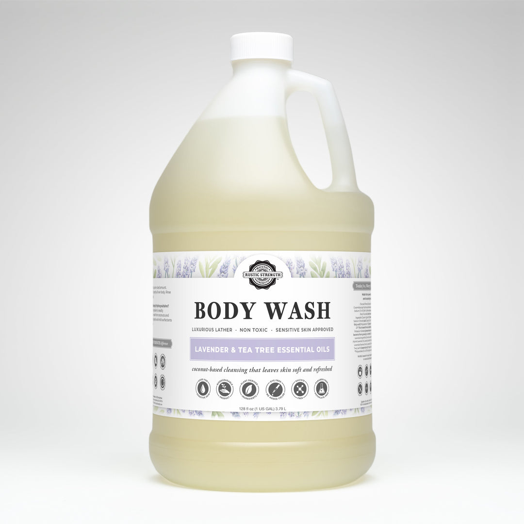 Vegan Lavender &amp; Tea Tree pH-Balanced Body Wash
