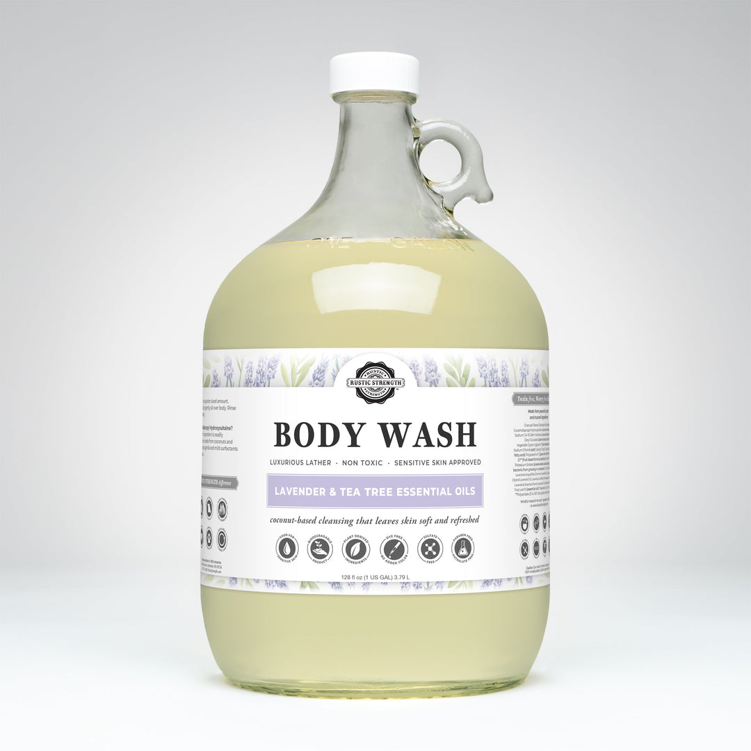 Vegan Lavender &amp; Tea Tree pH-Balanced Body Wash