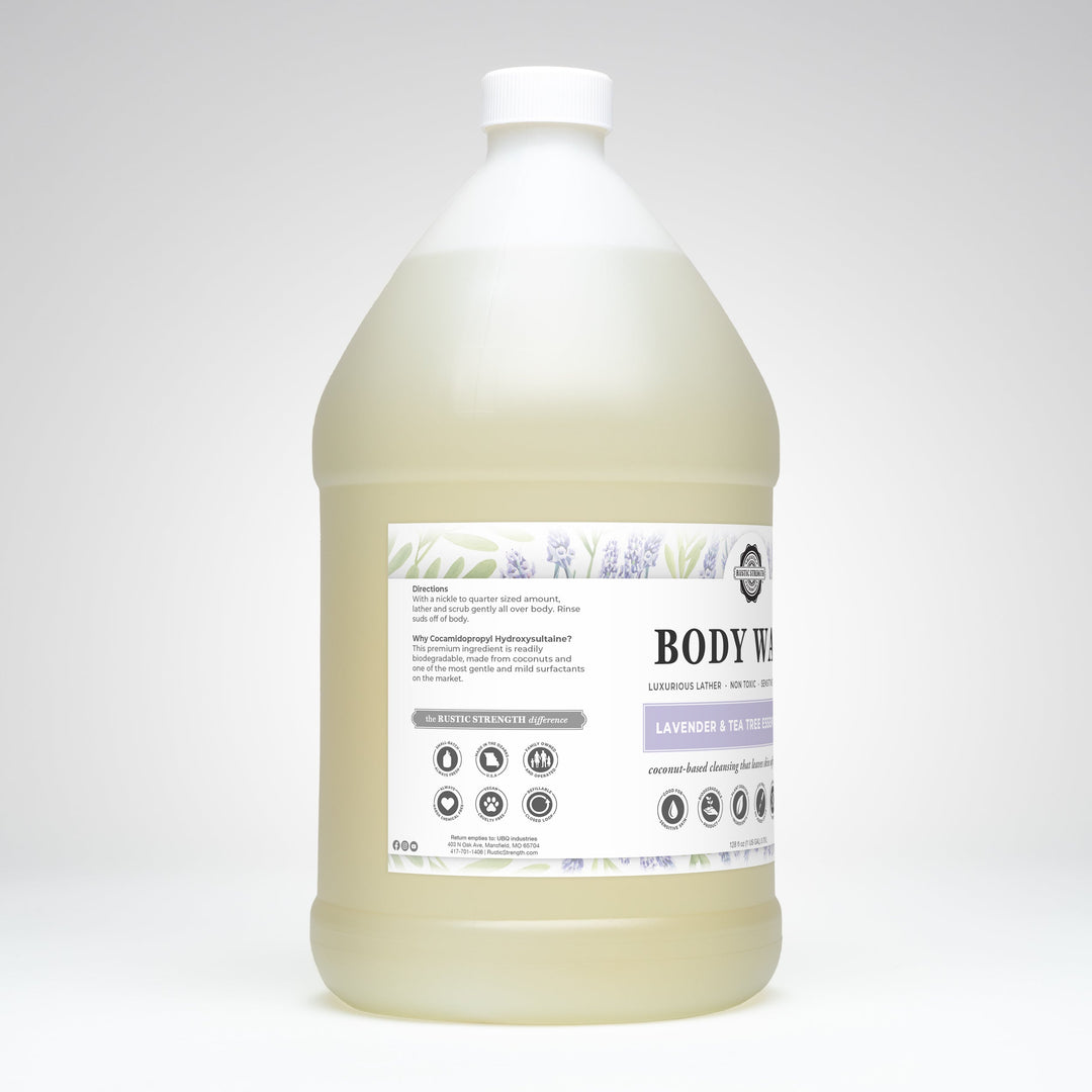 Vegan Lavender &amp; Tea Tree pH-Balanced Body Wash