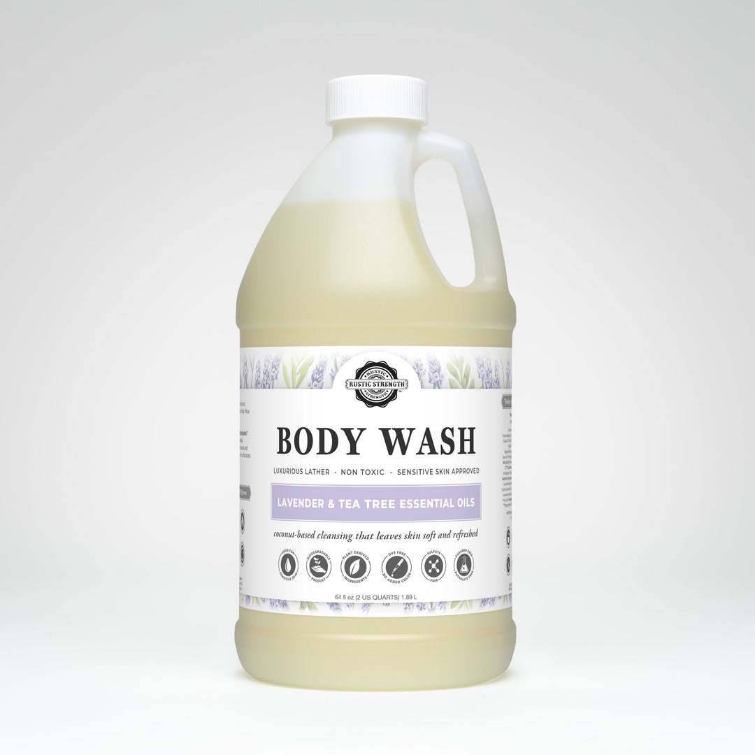 Vegan Lavender &amp; Tea Tree pH-Balanced Body Wash