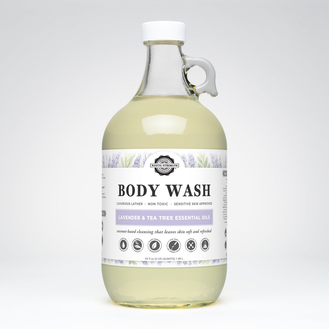 Vegan Lavender &amp; Tea Tree pH-Balanced Body Wash