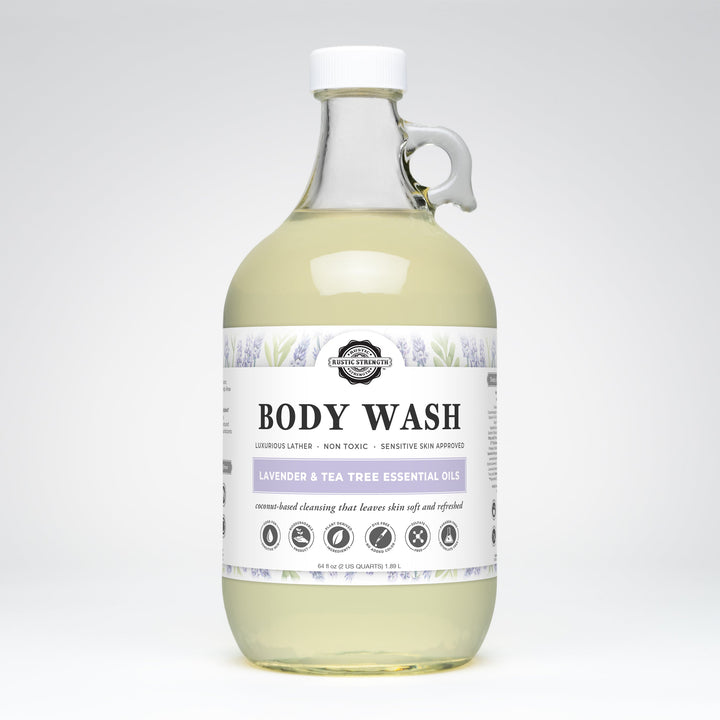 Vegan Lavender &amp; Tea Tree pH-Balanced Body Wash