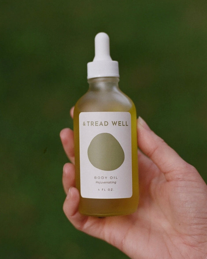 Non-Toxic Lightweight Nourishing Body Oil, Fast-Absorb