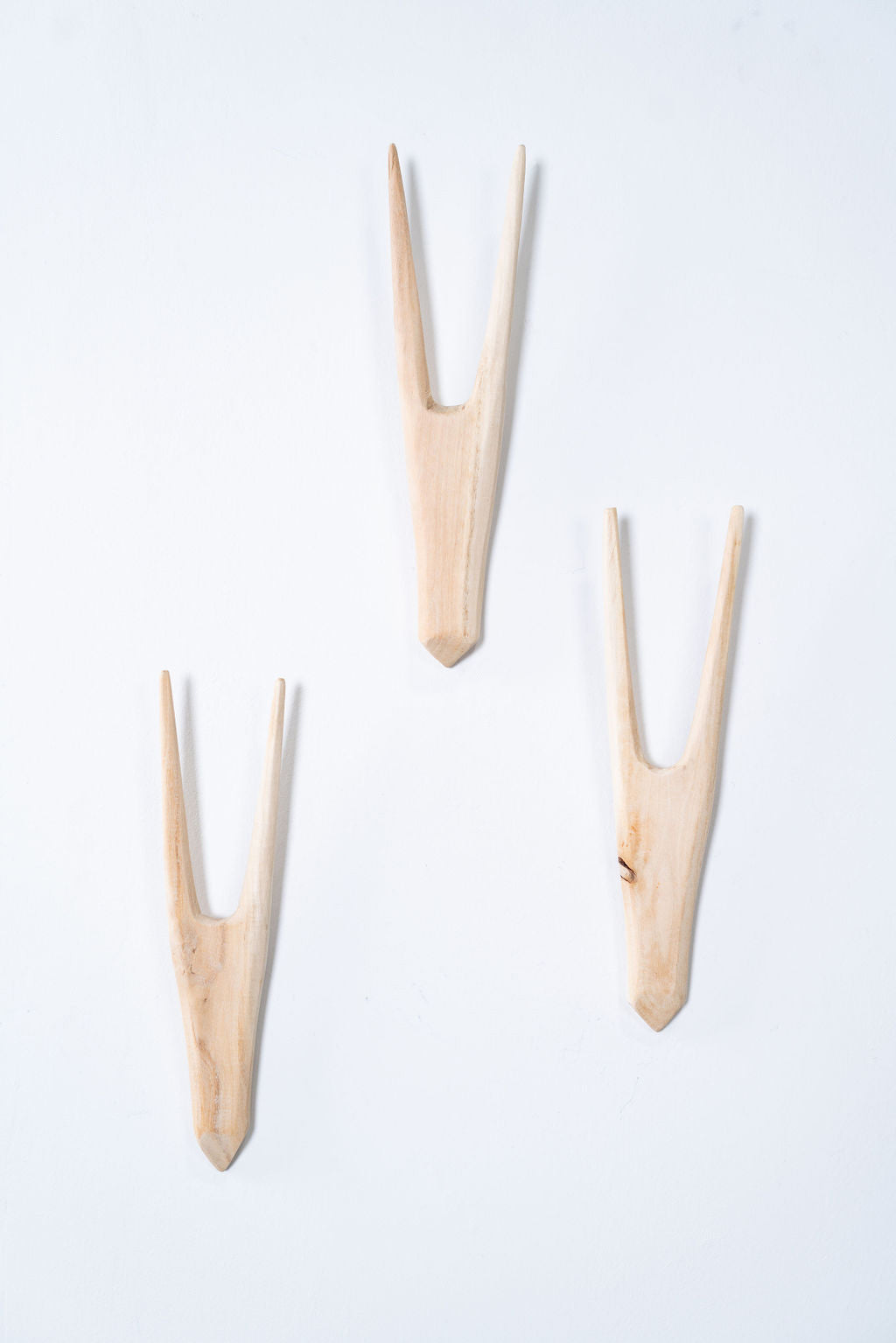 Upcycled Hand-Carved Blue Gum Wood Antelope Decor