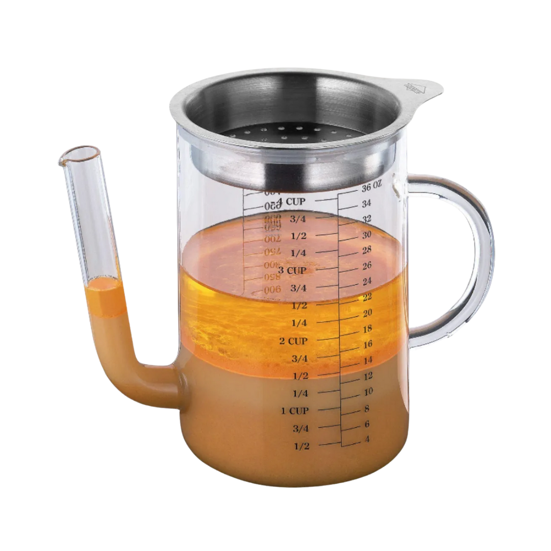 Borosilicate Glass Gravy Separator