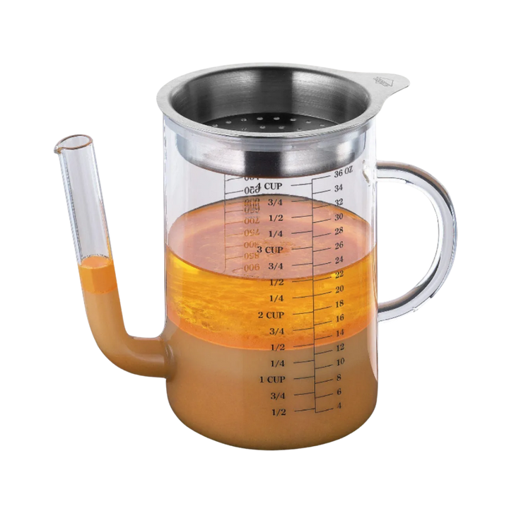 Borosilicate Glass Gravy Separator