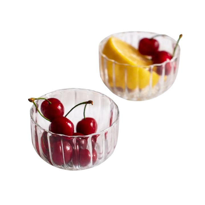 Borosilicate Glass Serveware Bowl Set