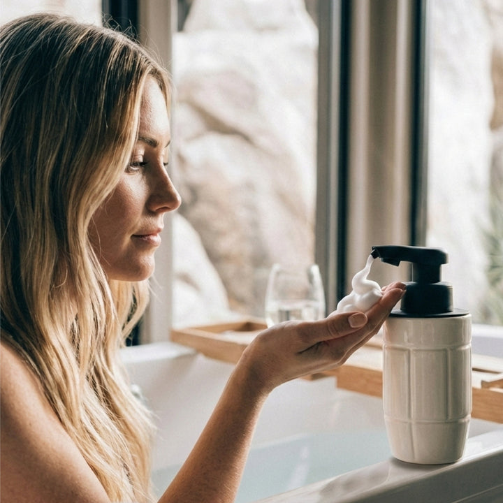 Recycled Ceramic Touchless Foaming Soap Dispenser