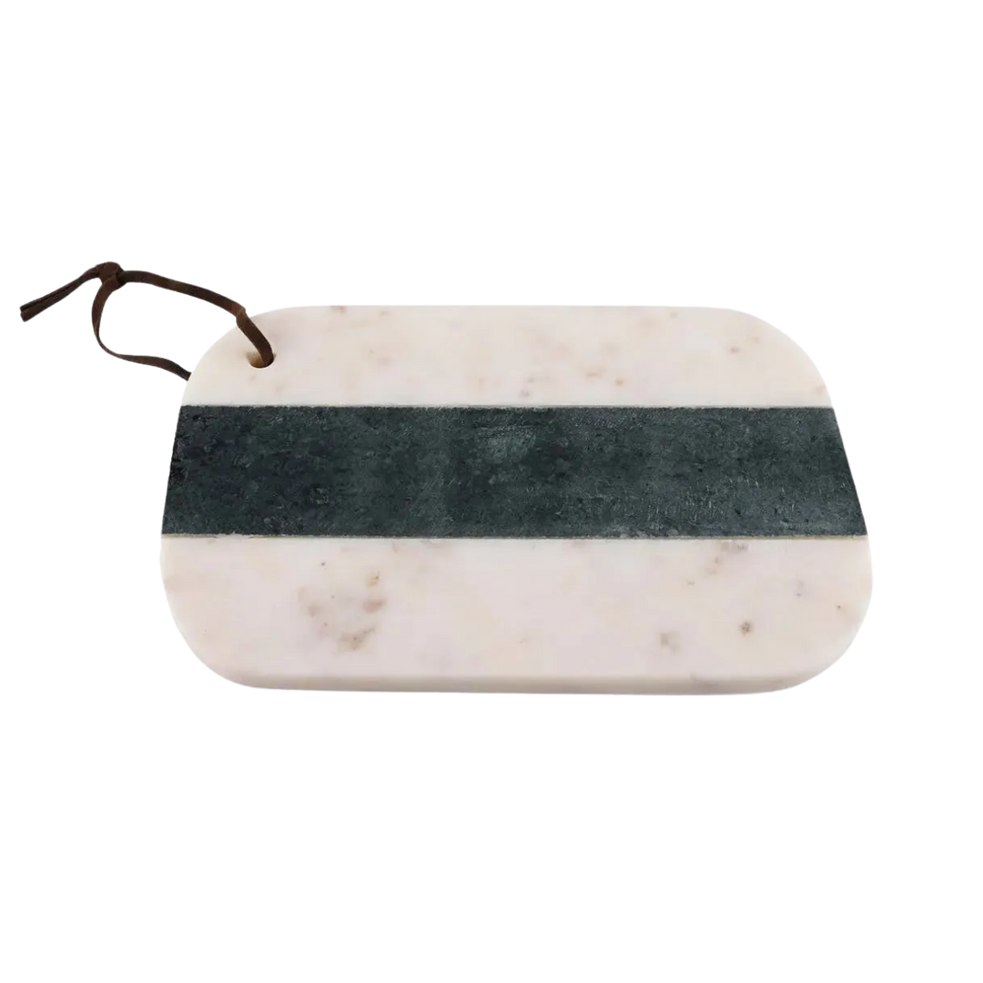 Brandy Green Marble Cheese Board