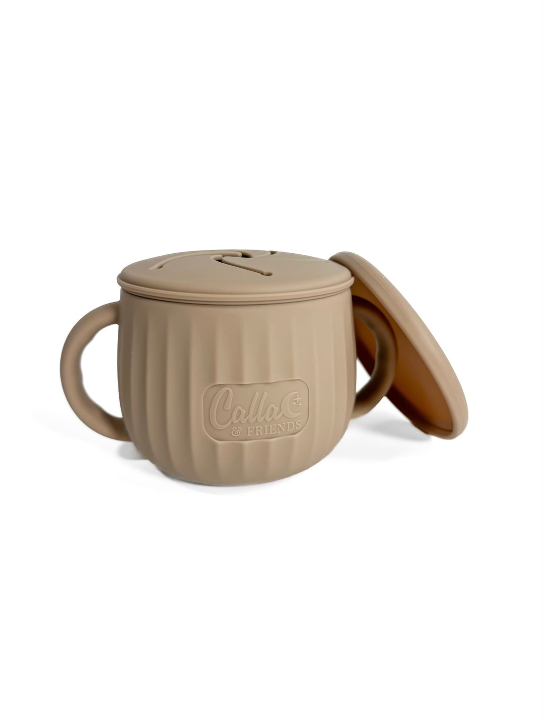 Non-Toxic Silicone Toddler Snack Cup with Lid