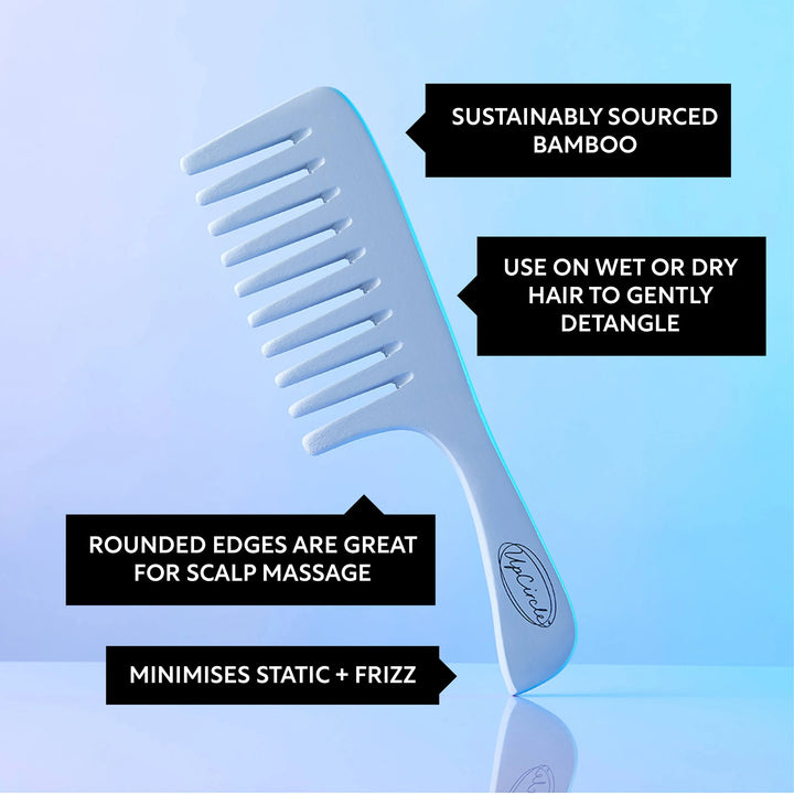 Bamboo Wide Tooth Hair Comb