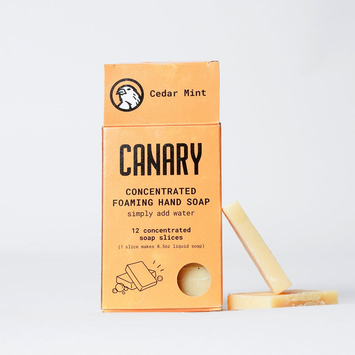 Compostable Cedar Mint Concentrated Hand Soap Bar