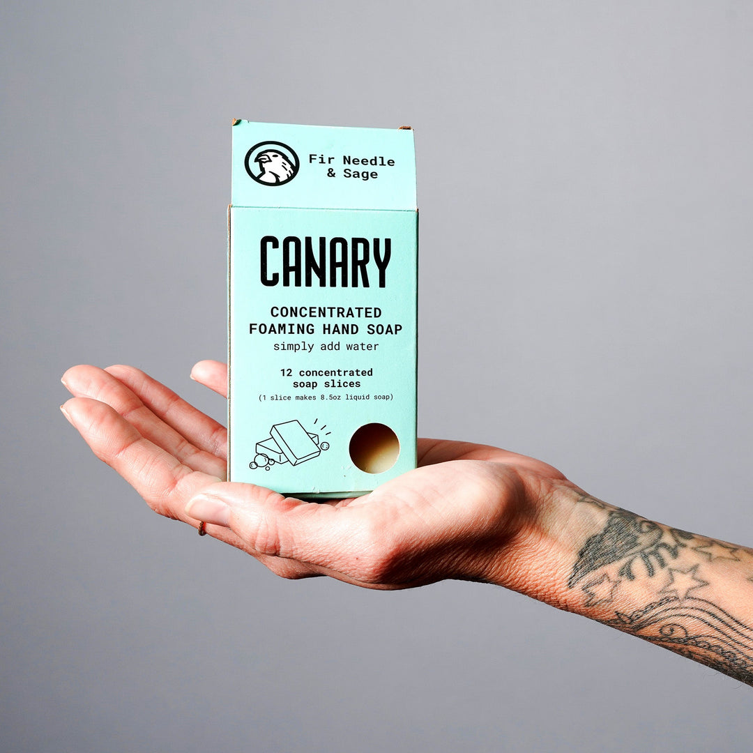 Compostable Fir &amp; Sage Concentrated Bar Soap