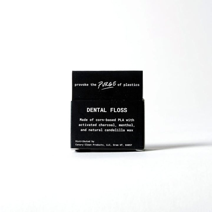 Charcoal Mint Refillable Dental Floss