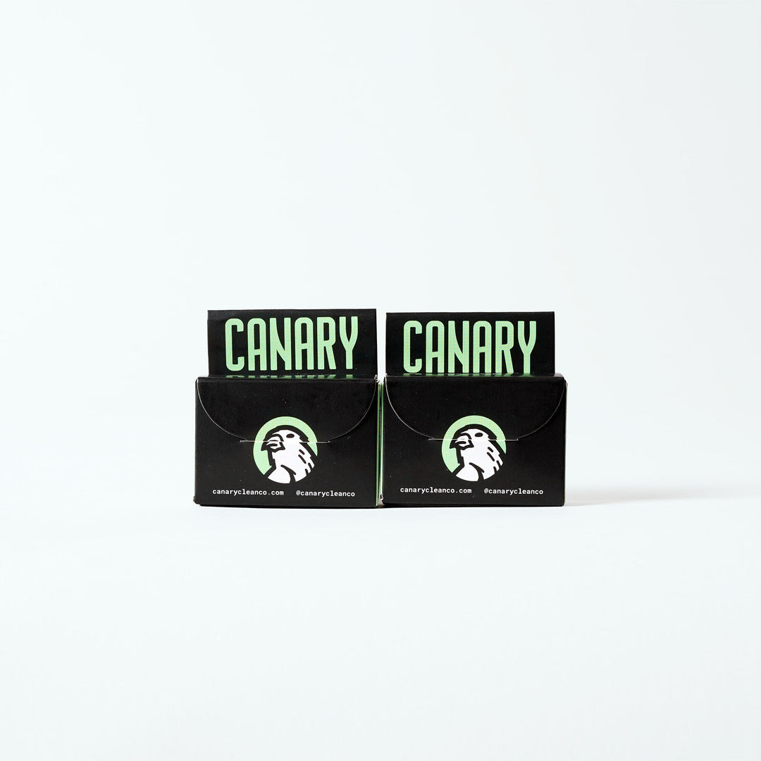 Activated Charcoal Mint Dental Floss, Refillable Glass