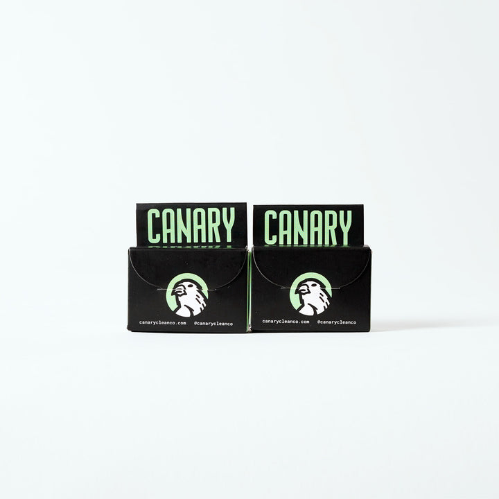 Activated Charcoal Mint Dental Floss, Refillable Glass