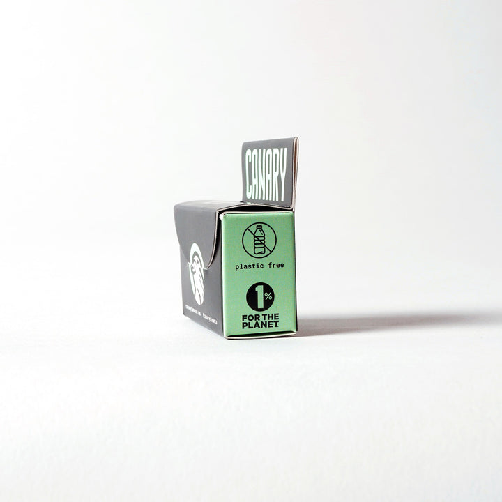 Activated Charcoal Mint Dental Floss, Refillable Glass