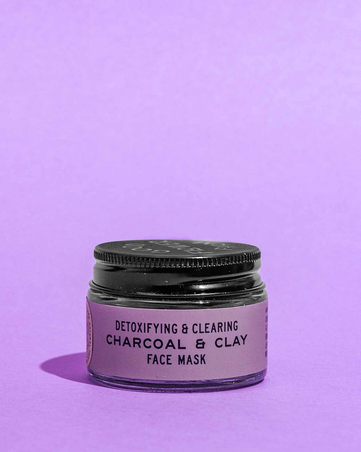 Organic Charcoal Clay Detox Face Mask