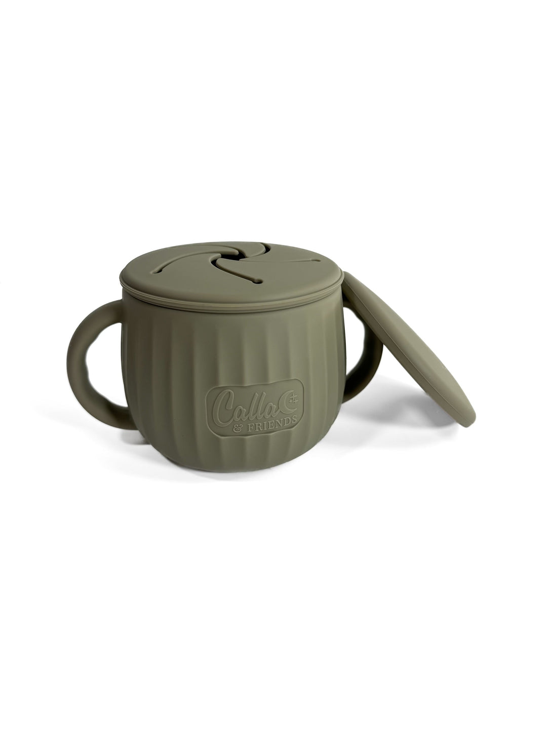 Non-Toxic Silicone Toddler Snack Cup with Lid