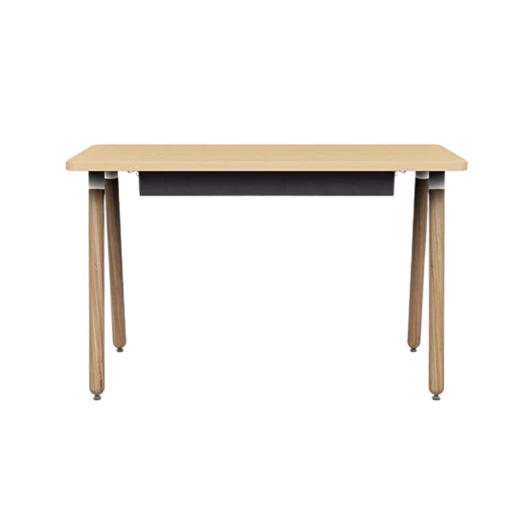 Bamboo and Laminate Office Desk