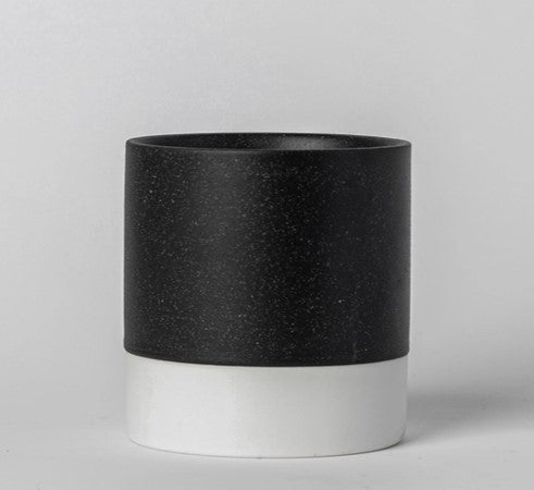 Ceramic Toothbrush Holder, 4.5" H x 4" W