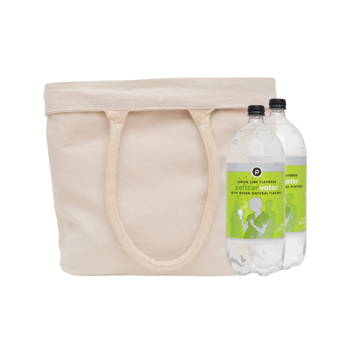 Canvas Drawstring Market Tote