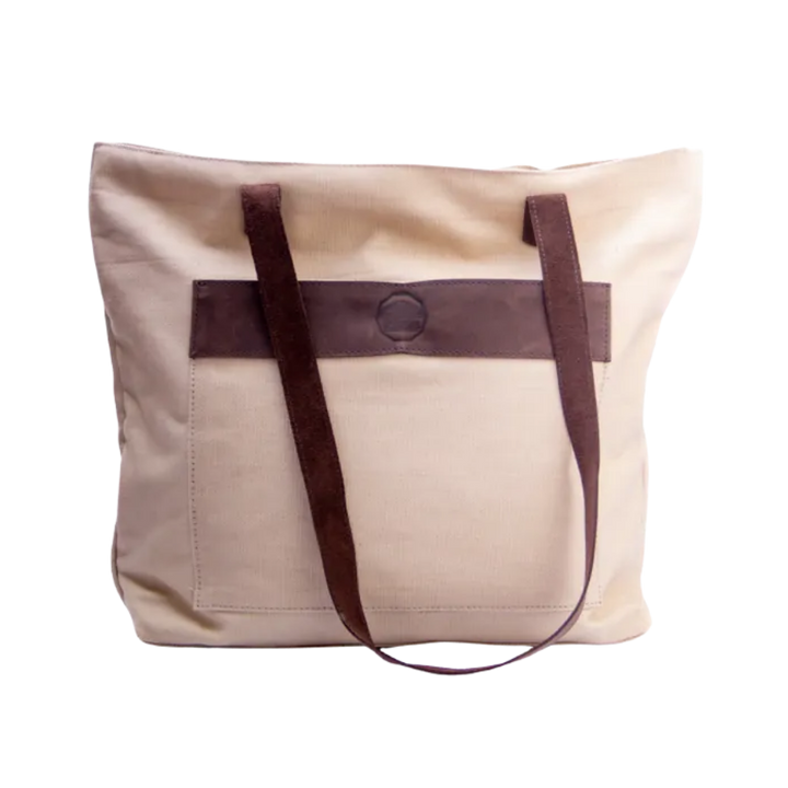 Canvas Leather Tote Nairobi
