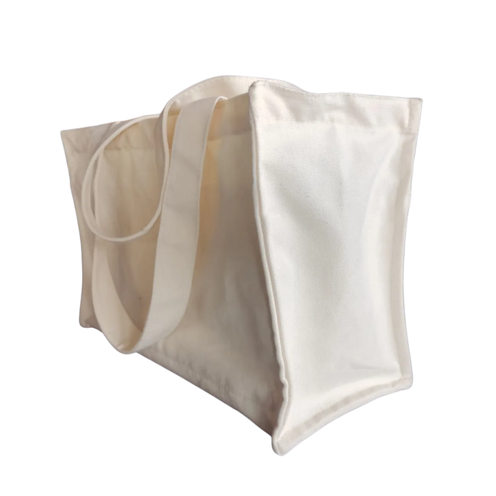 Canvas Mesh Produce Tote Bag
