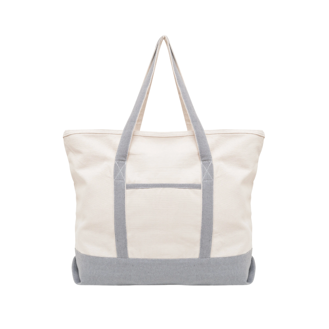 Canvas Shopping Tote Oversized