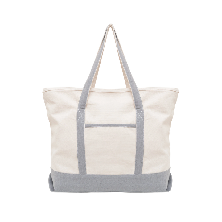 Canvas Shopping Tote Oversized