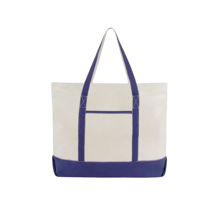 Canvas Shopping Tote Oversized