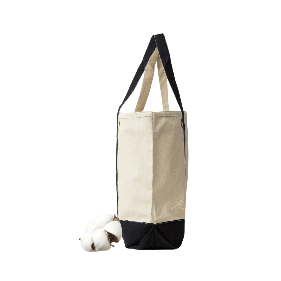 Canvas Shopping Tote Oversized