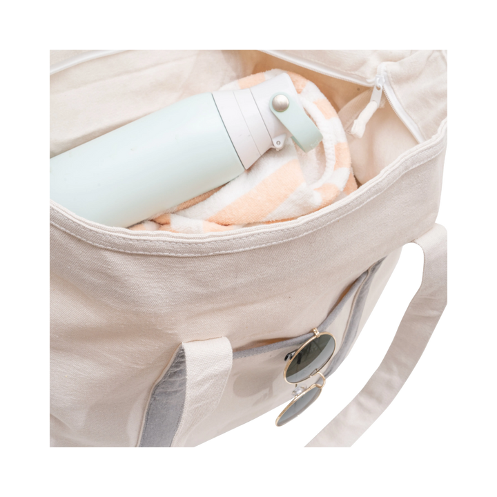 Canvas Shopping Tote Oversized